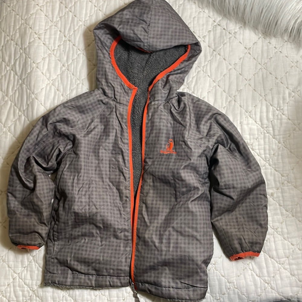 Rugged Bear size 5 reversible Sherpa jacket